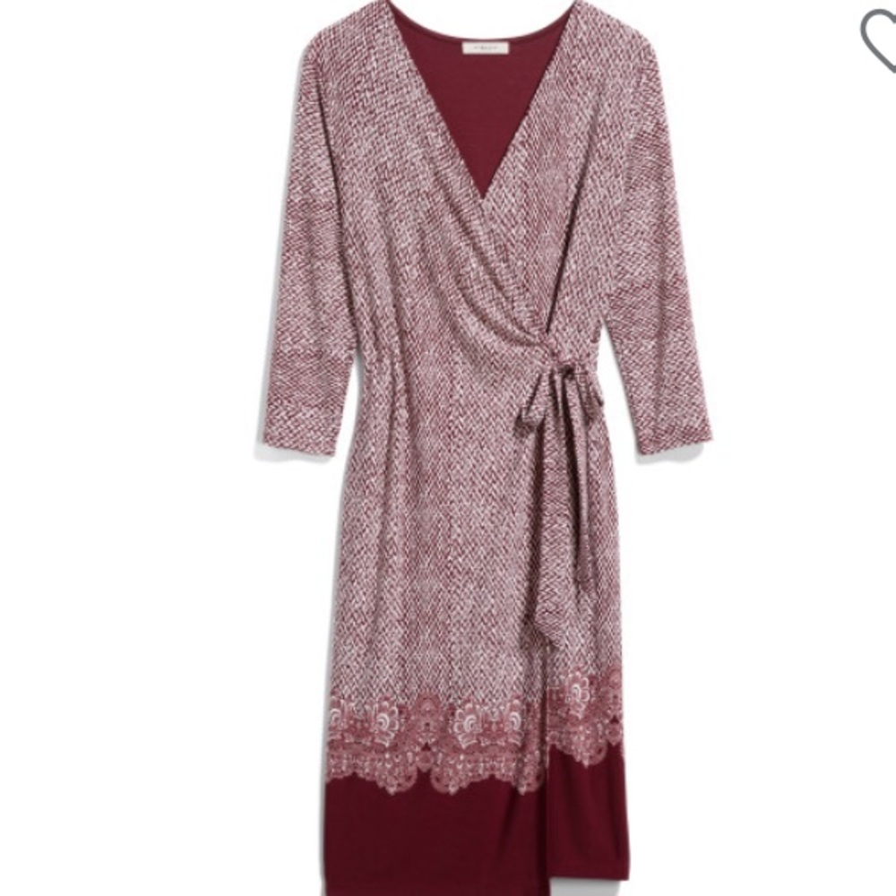 Gilli Carenza faux wrap dress